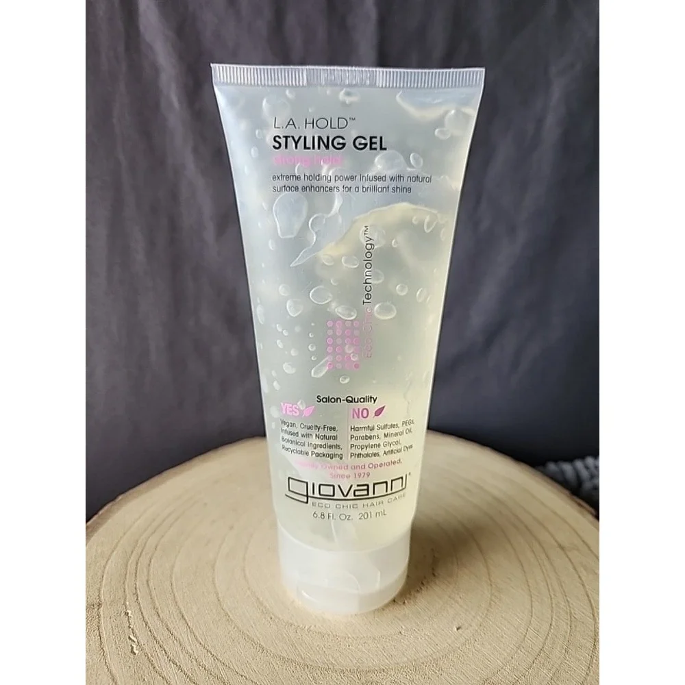 Giovanni L.A. Hold Styling Gel Strong‎ Hold 6.8 Fl Oz Eco Chic Hair Care~NEW